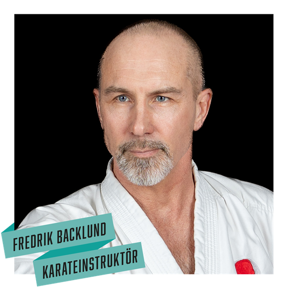 Fredrik Backlund, karateinstruktör
