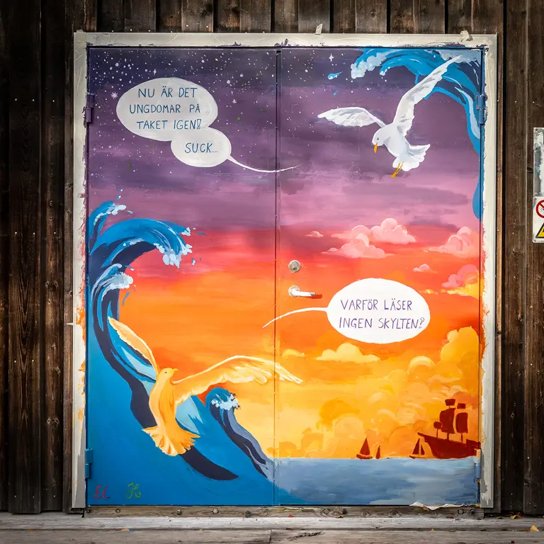 1. Skymning I Norra Hamn Webb